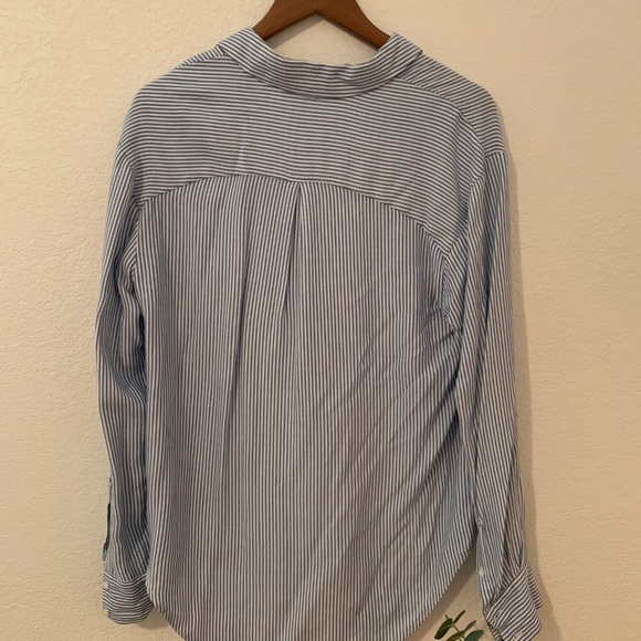 Target - A New Day - Blue striped button up - Picture 3 of 4